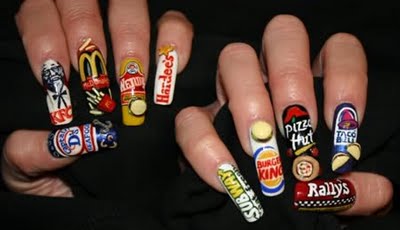 Nail Art Gets Nutty